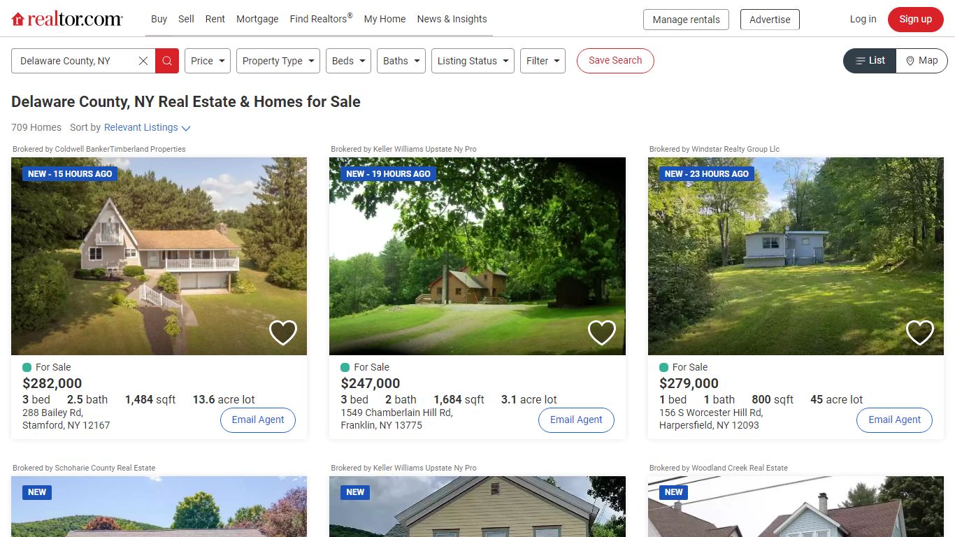 Delaware County, NY Real Estate & Homes for Sale